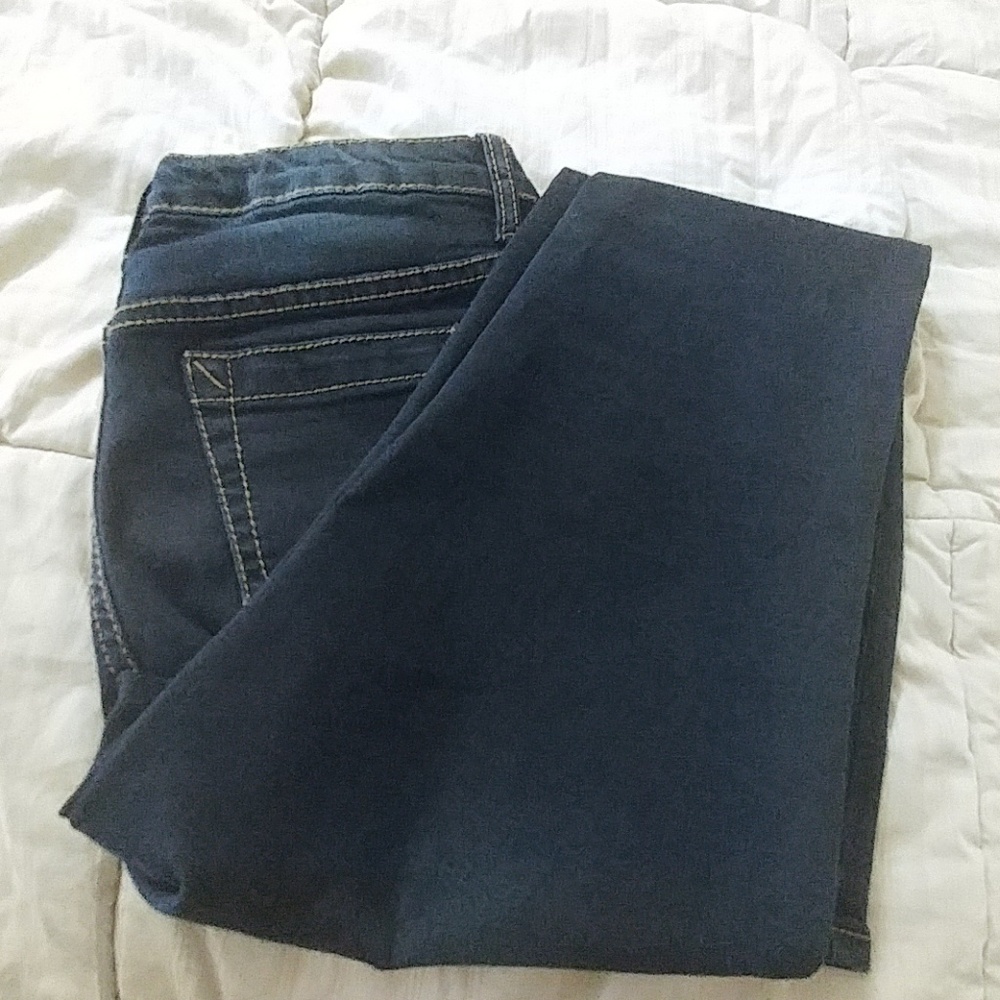Dark blue jeggings